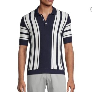 Max 'n Chester Knit Polo‎ Shirt Maritime Navy XXL New With Tags